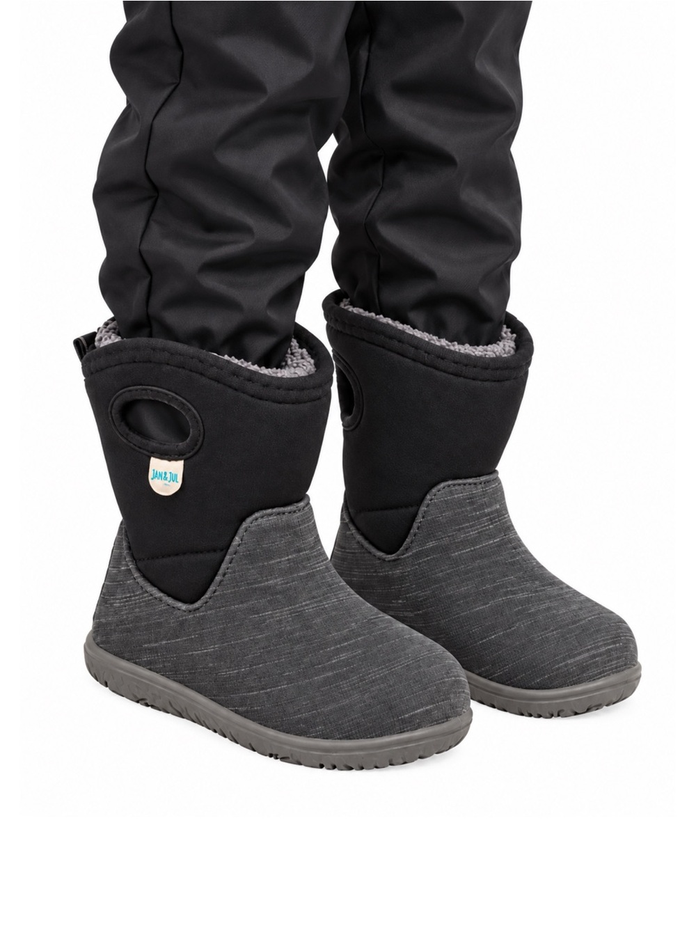 Size 6 Jan & Jul Kids Toasty-Dry Lite Waterproof Winter Boots Black Birch